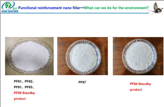 Appearance of GreenThinking PF Series nano reinforcing agent 