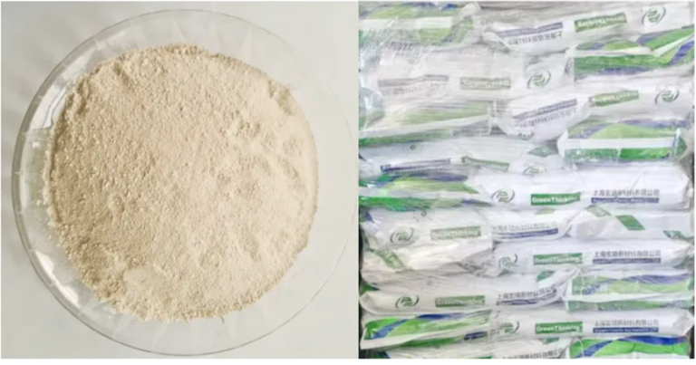 Nano reinforcing agent ：A sample of the white powder functional filler and its standard 25kg packaging bag.