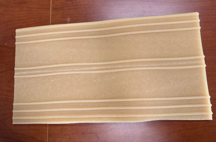 : NBR PVC rubber blend sample