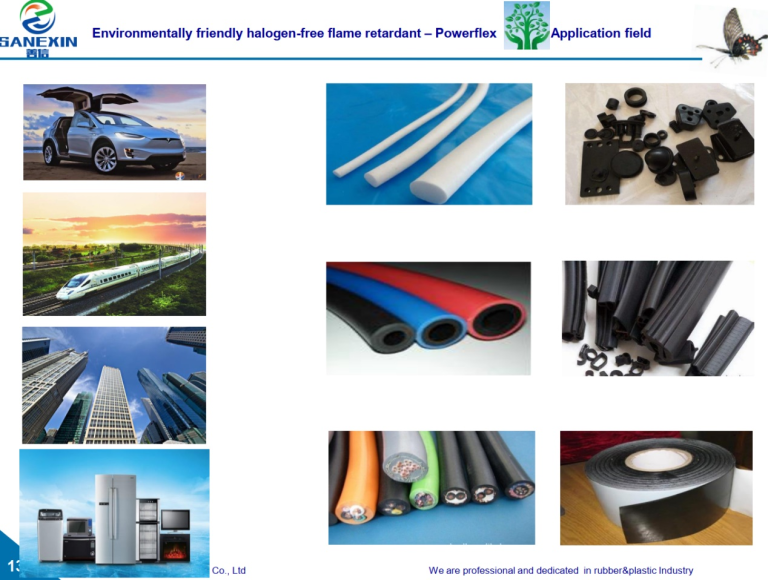 Applications of Halogen-Free Flame Retardants