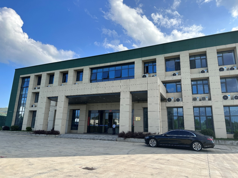 Factory gate of our silicone rubber compound factory