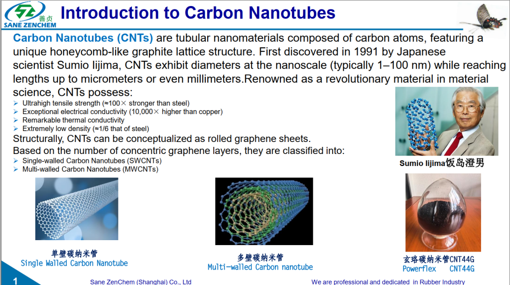 Introduction to carbon nanotubes structure, types (SWCNT/MWCNT)