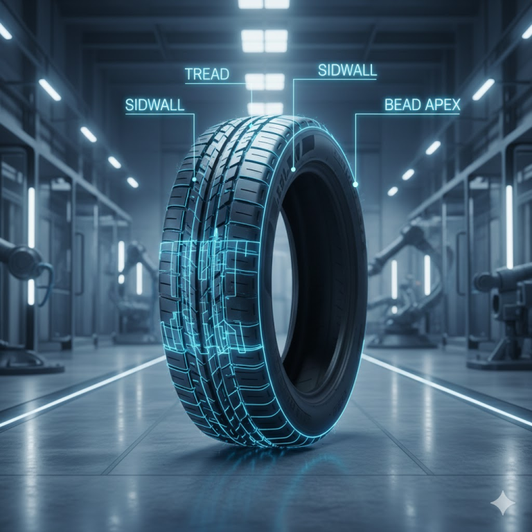 Additive for tread, sidewall, and apex compounds to enhance anti-reversion capability