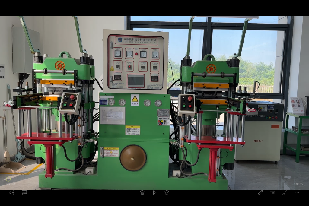 :lab technicians operating highend testing equipment)