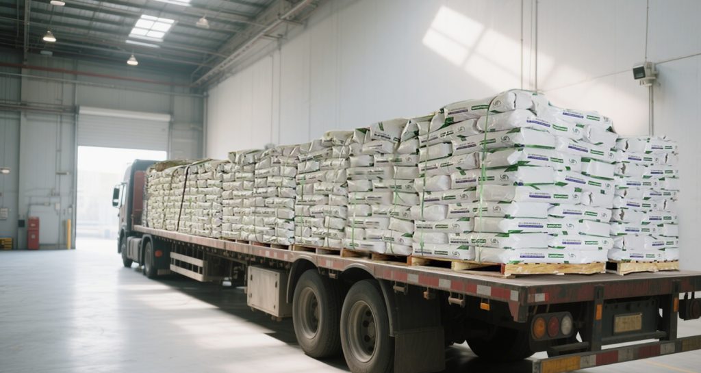  Modern rubber functional filler factory in Zhaoqing Guangdong China with production facilities . Advanced manufacturing equipment for rubber reinforcing filler production in China . Rubber filler testing laboratory with analytical instruments for quality control and formulation development